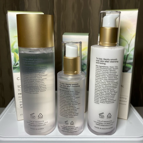 CALA Total Revital Toner 4 Oz, Lotion 3.4 Oz, and Serum 1.7 Oz set of Three - Picture 2 of 12